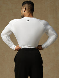 808 Compression T-Shirt White Athlisis Sports