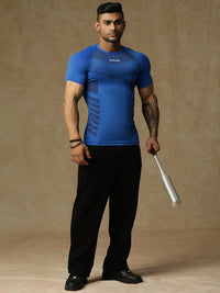 808 Compression T-Shirts Blue Athlisis Sports