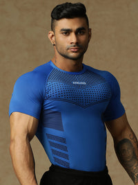 808 Compression T-Shirts Blue Athlisis Sports