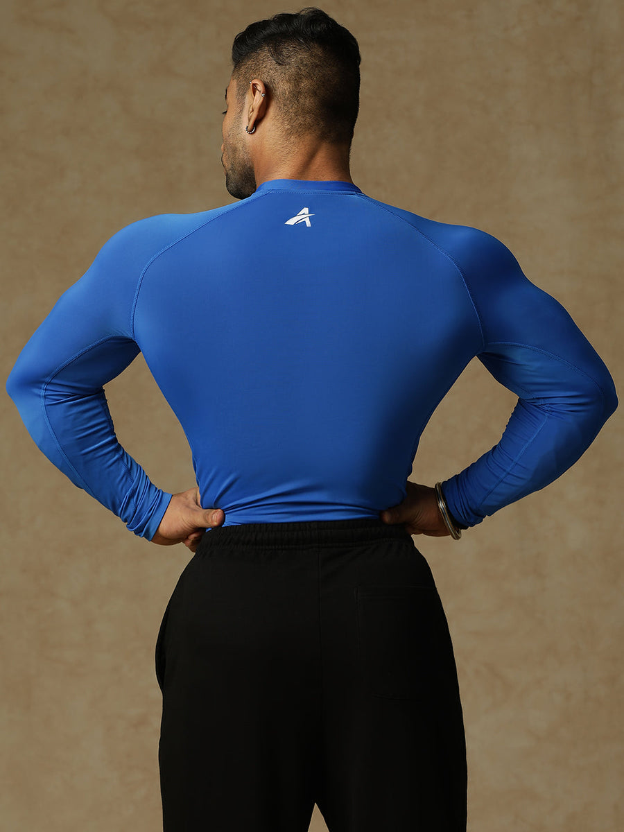 808 Compression T-Shirt Blue Athlisis Sports