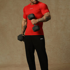 Basic Compression T-shirt Red