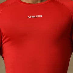 Basic Compression T-shirt Red