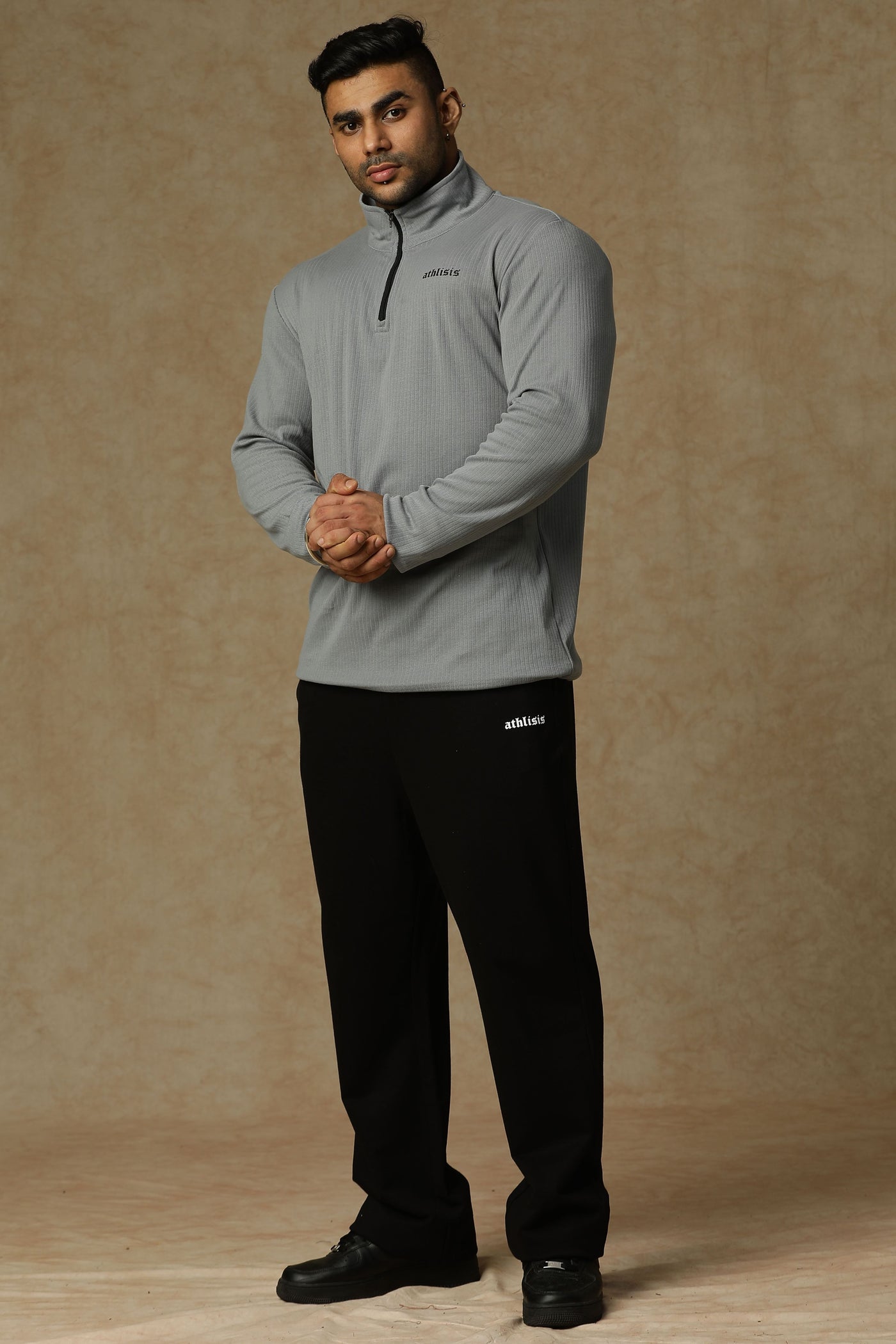 808 Old School Pullovers Gray Athlisis Sports