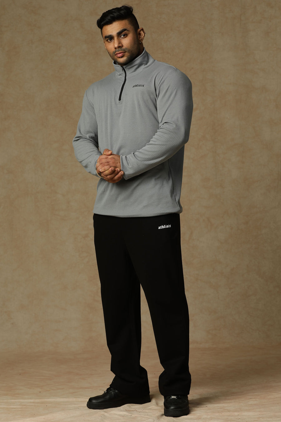 808 Old School Pullovers Gray Athlisis Sports