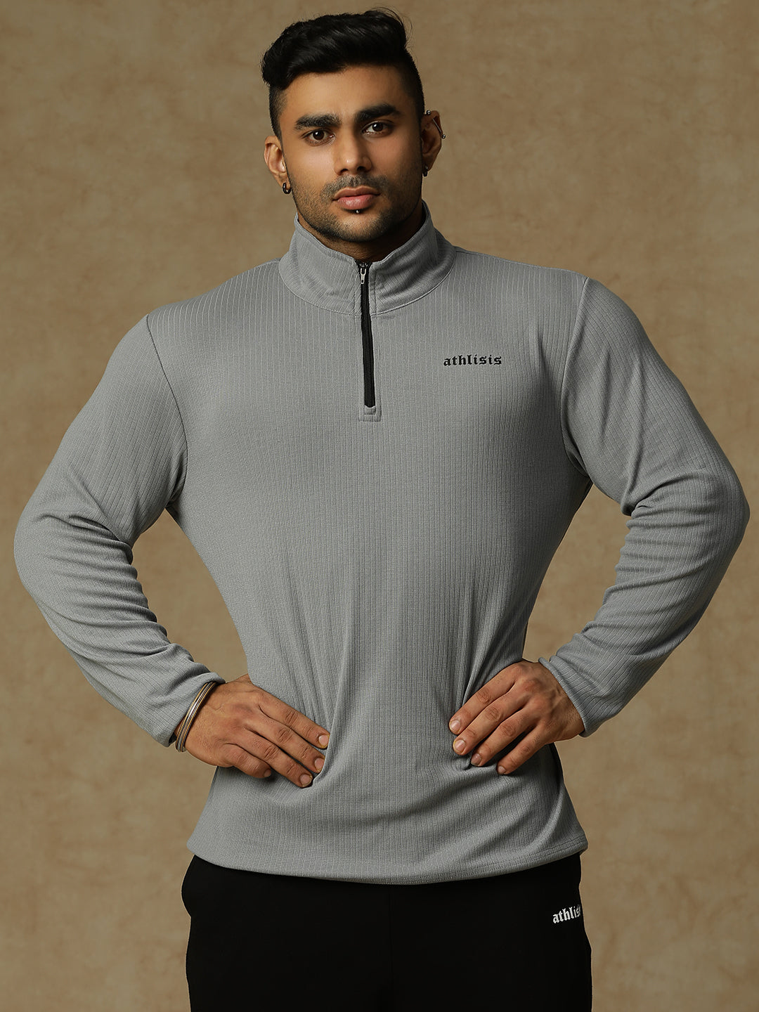 808 Old School Pullovers Gray Athlisis Sports