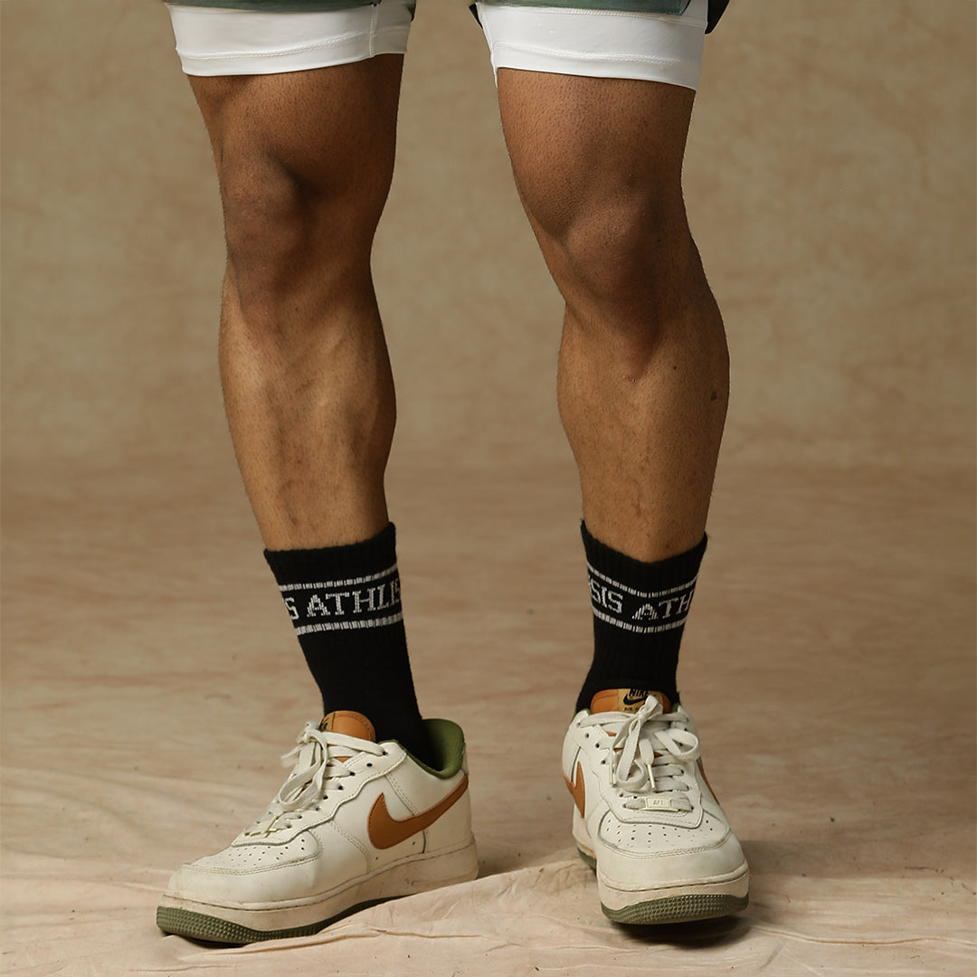 Athlisis Training Socks Black Athlisis Sports
