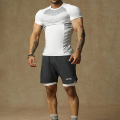 2 in 1 Lining Shorts Dark Gray