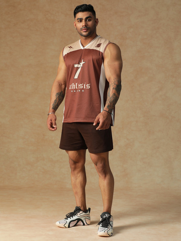 Everyday 5' Trry Shorts Brown