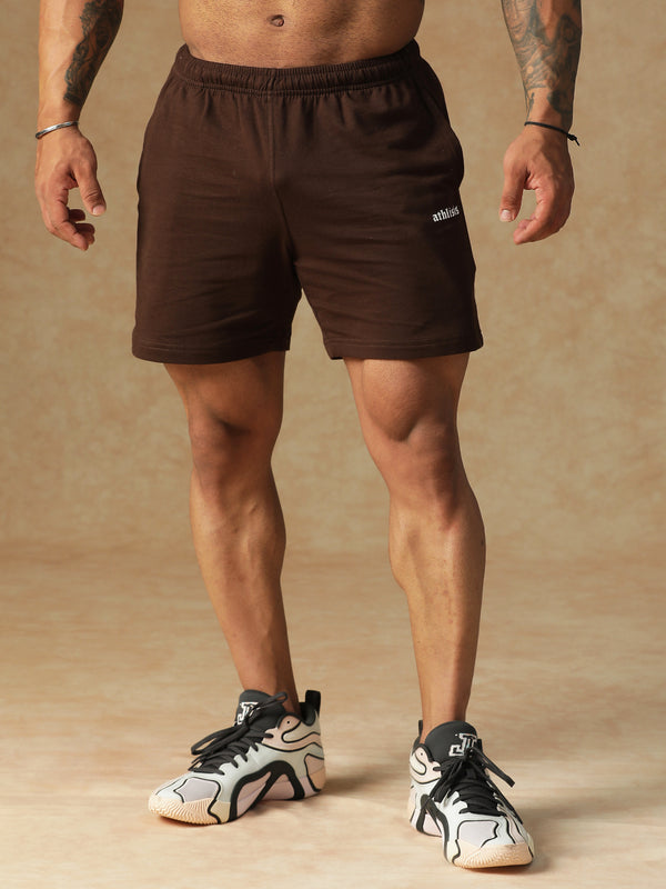 Everyday 5' Trry Shorts Brown