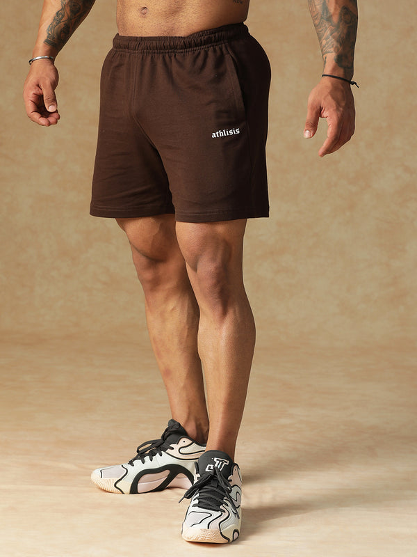 Everyday 5' Trry Shorts Brown
