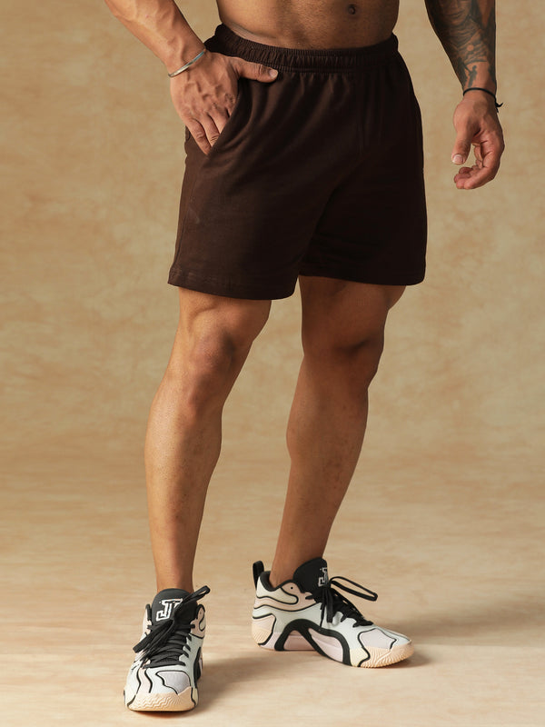 Everyday 5' Trry Shorts Brown