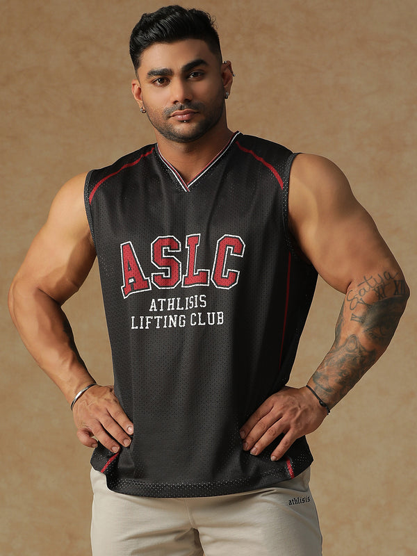 ASLC Jersey Tank Black