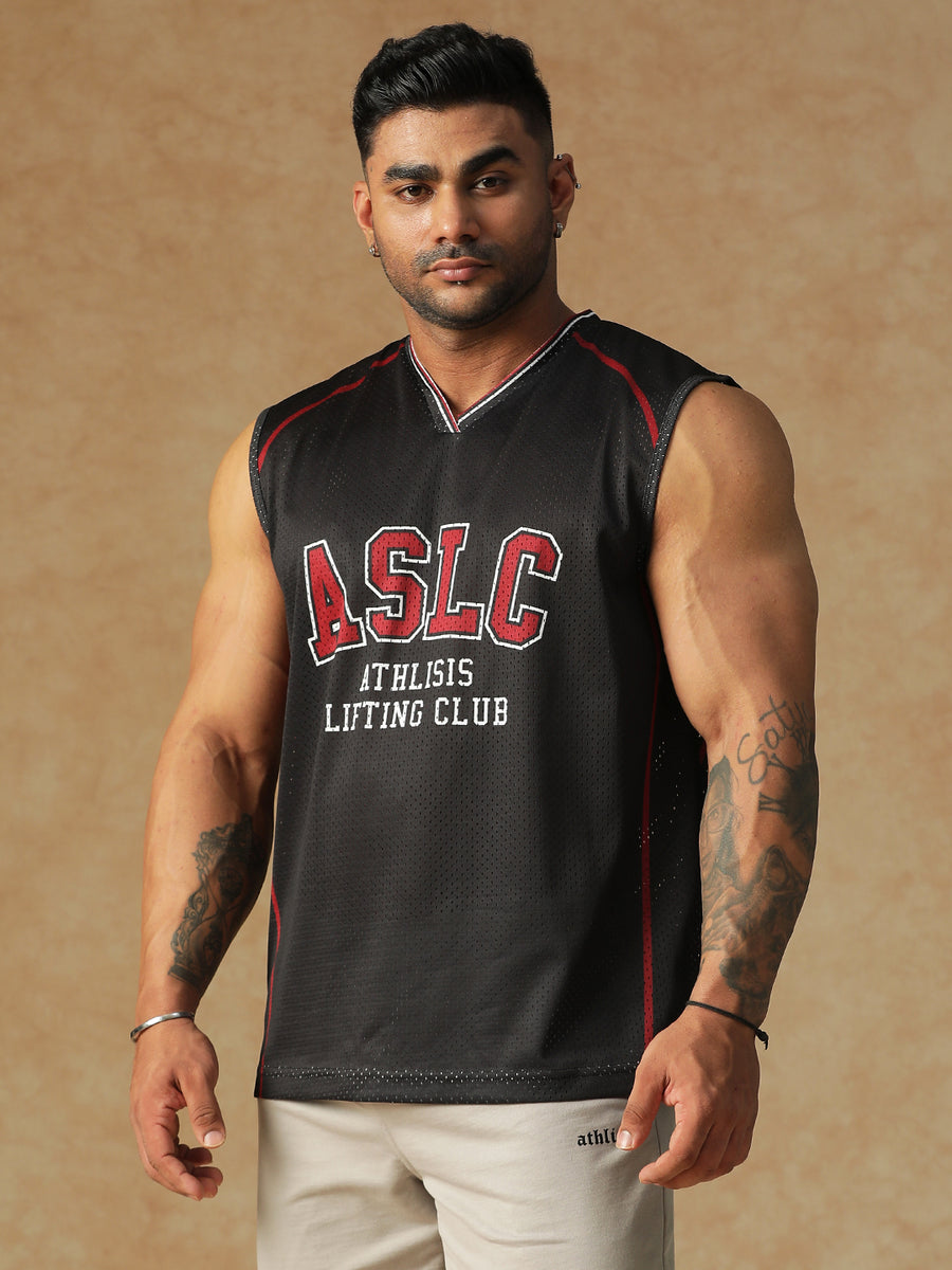ASLC Jersey Tank Black