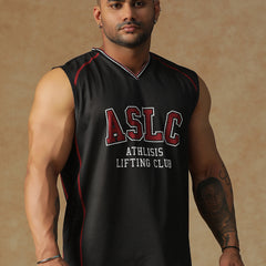 ASLC Jersey Tank Black