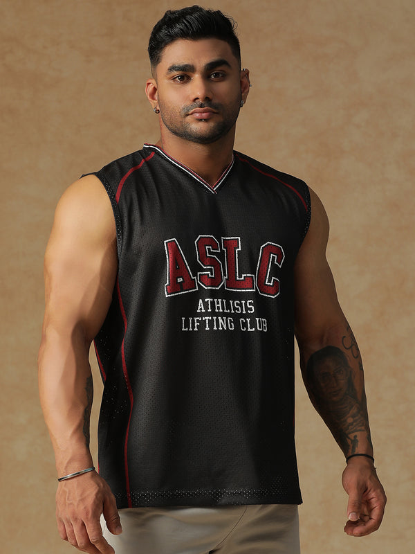ASLC Jersey Tank Black