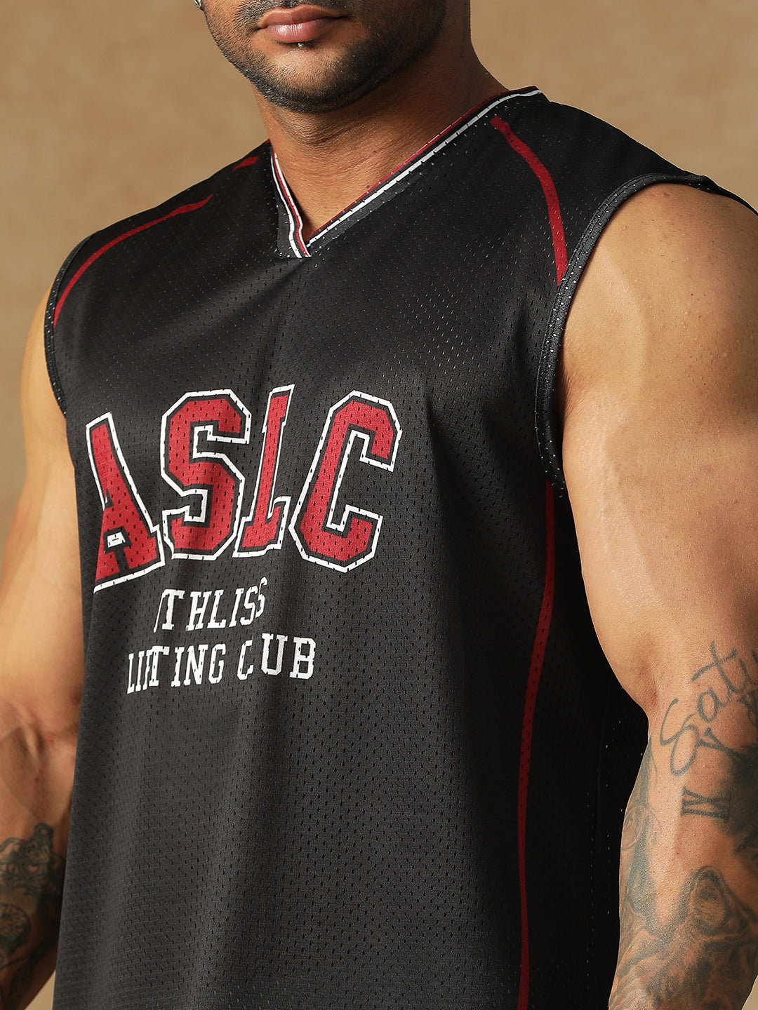 ASLC Jersey Tank Black