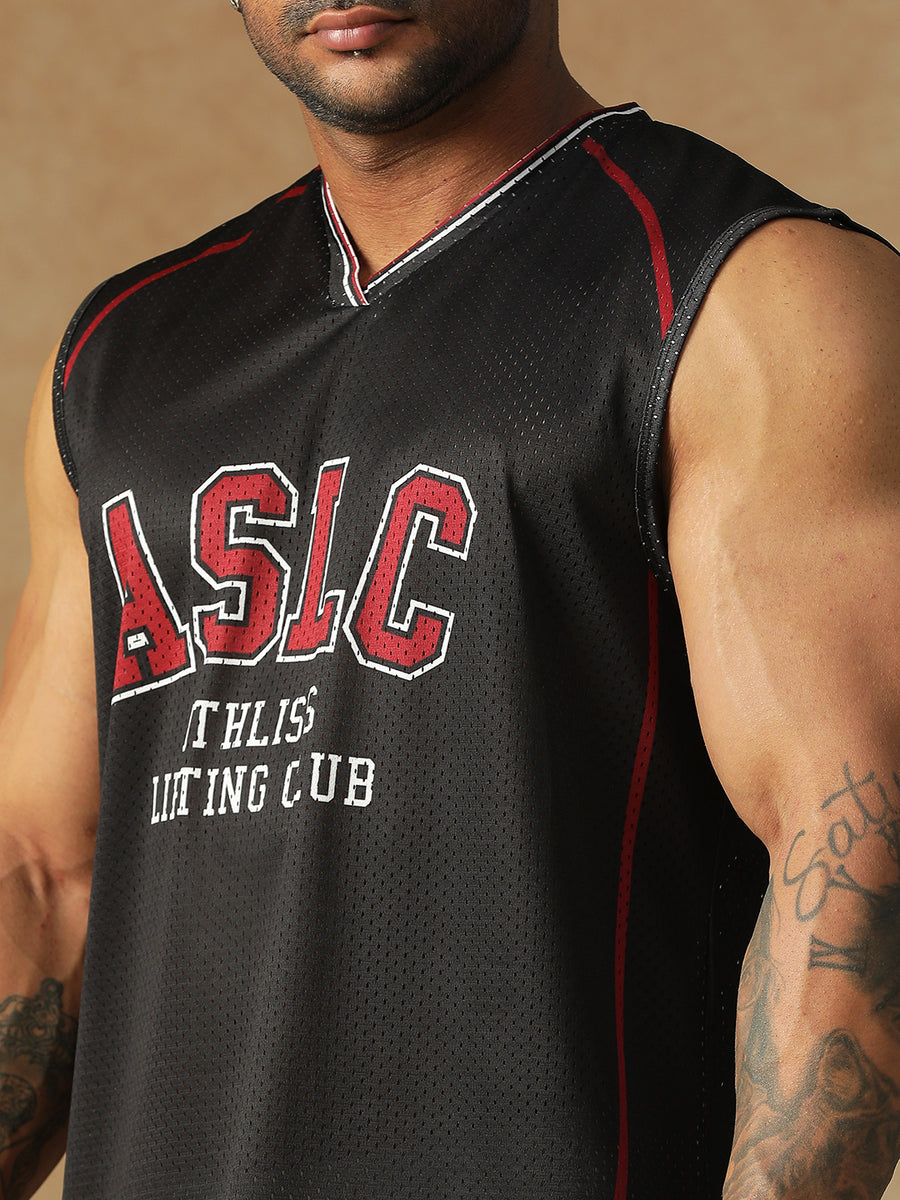 ASLC Jersey Tank Black