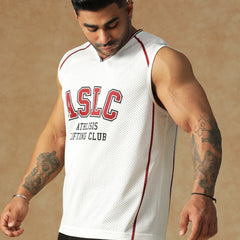 ASLC Jersey Tank White