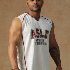 ASLC Jersey Tank White