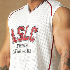 ASLC Jersey Tank White