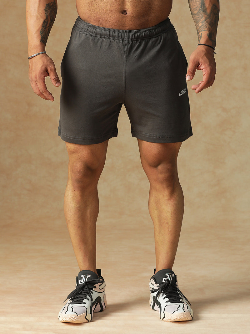 Everyday 5' Trry Shorts Dark Grey