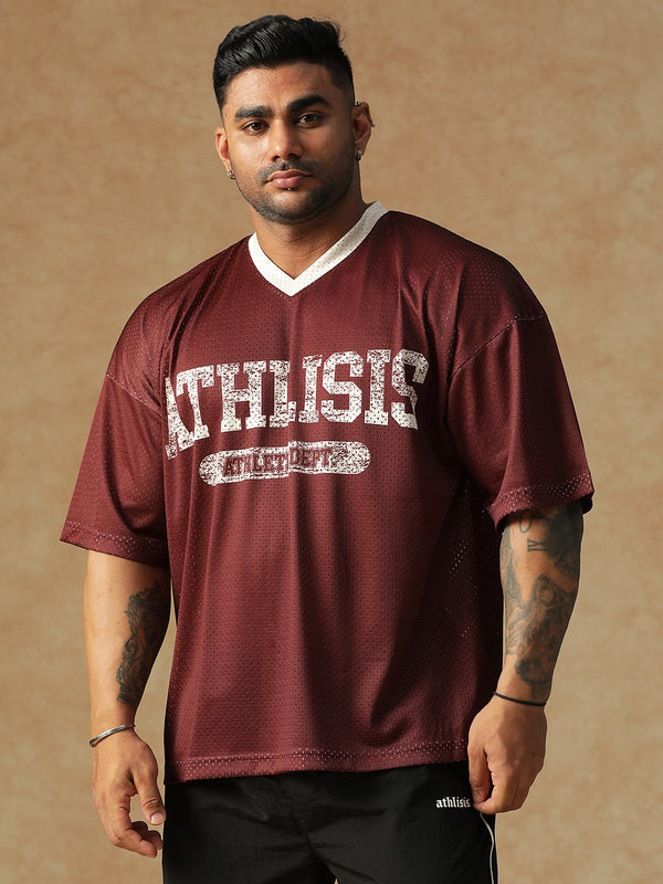 The Throwback Jersey Maroon