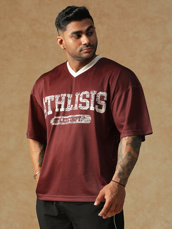 The Throwback Jersey Maroon