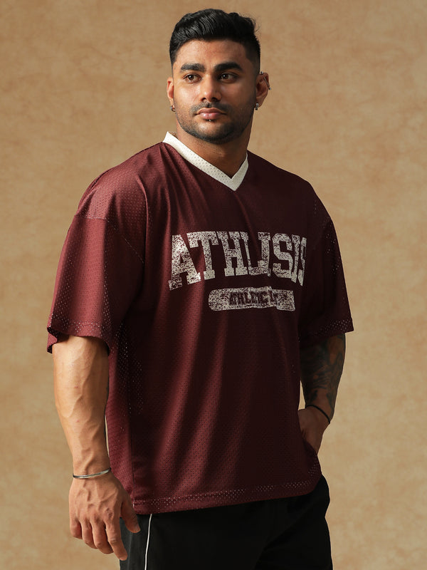 The Throwback Jersey Maroon
