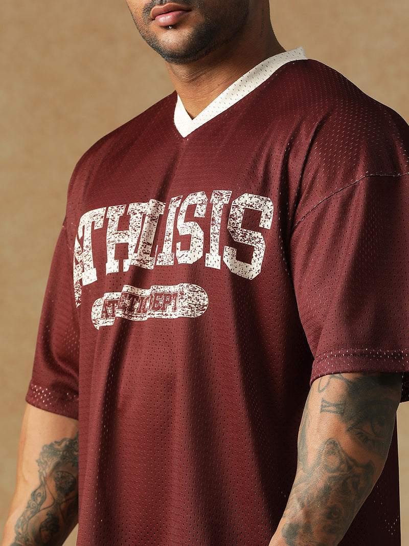 The Throwback Jersey Maroon