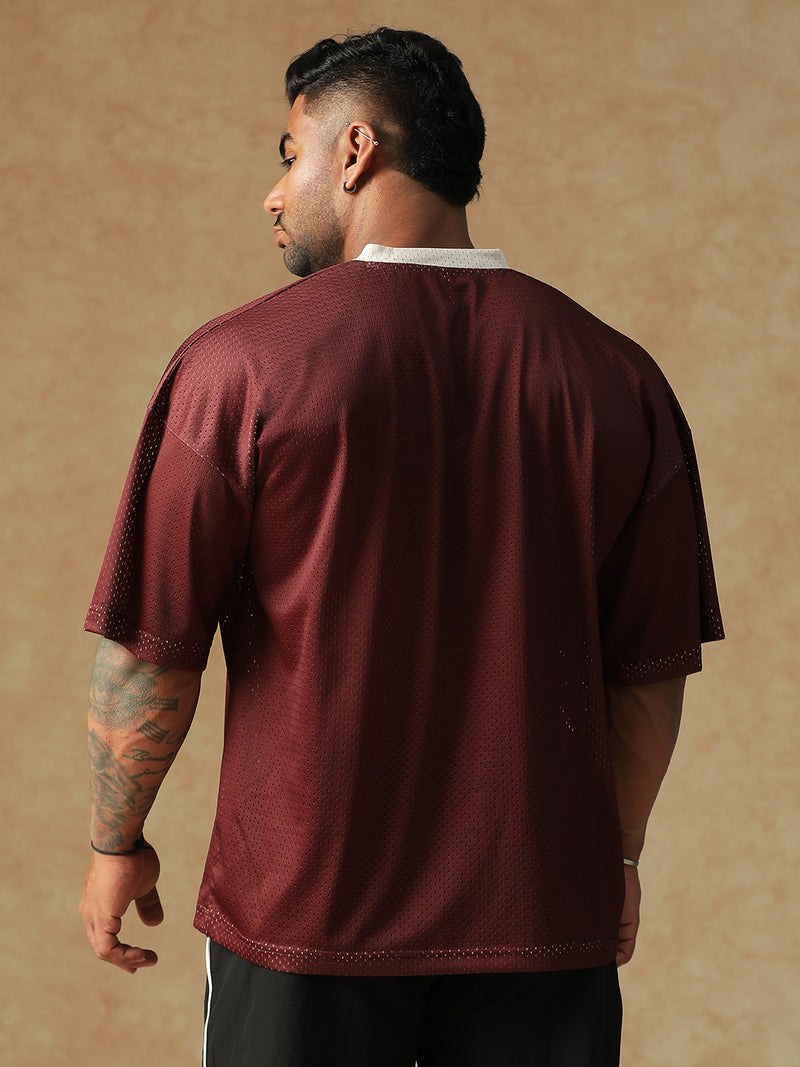 The Throwback Jersey Maroon