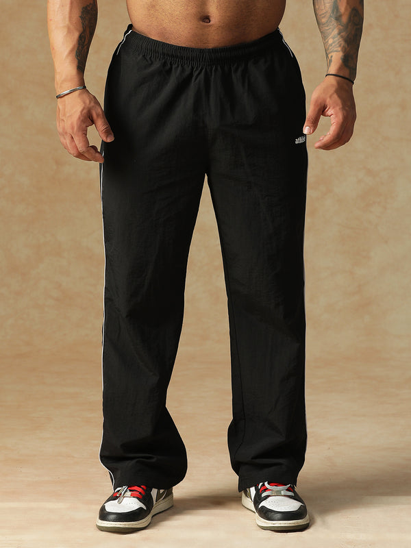 Crinkle Classic Pants Black