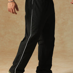 Crinkle Classic Pants Black