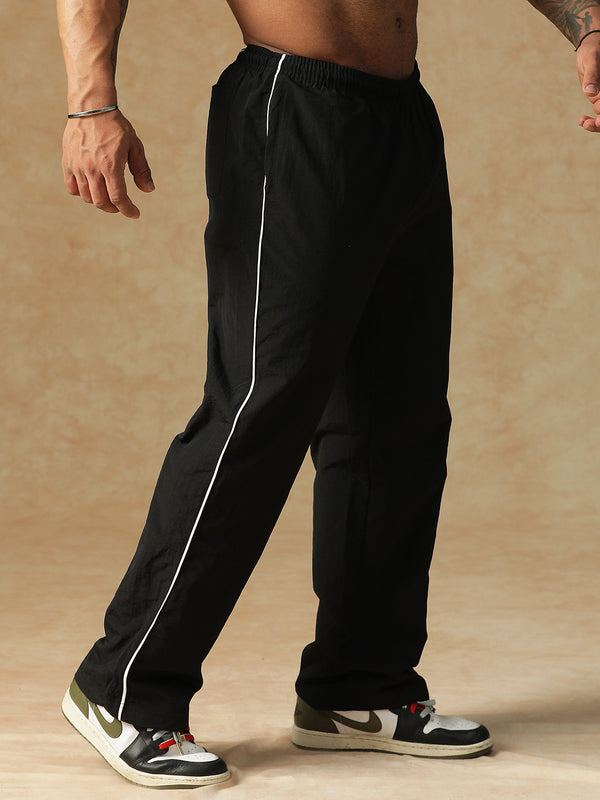 Crinkle Classic Pants Black