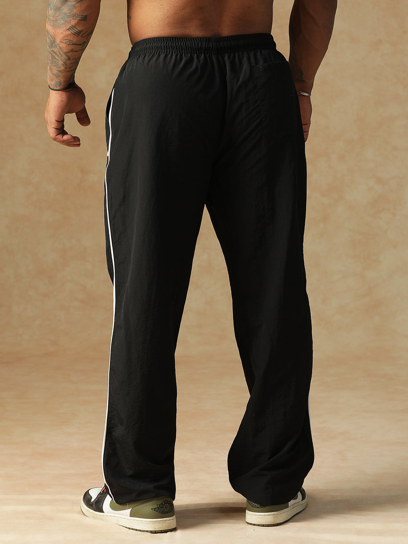 Crinkle Classic Pants Black