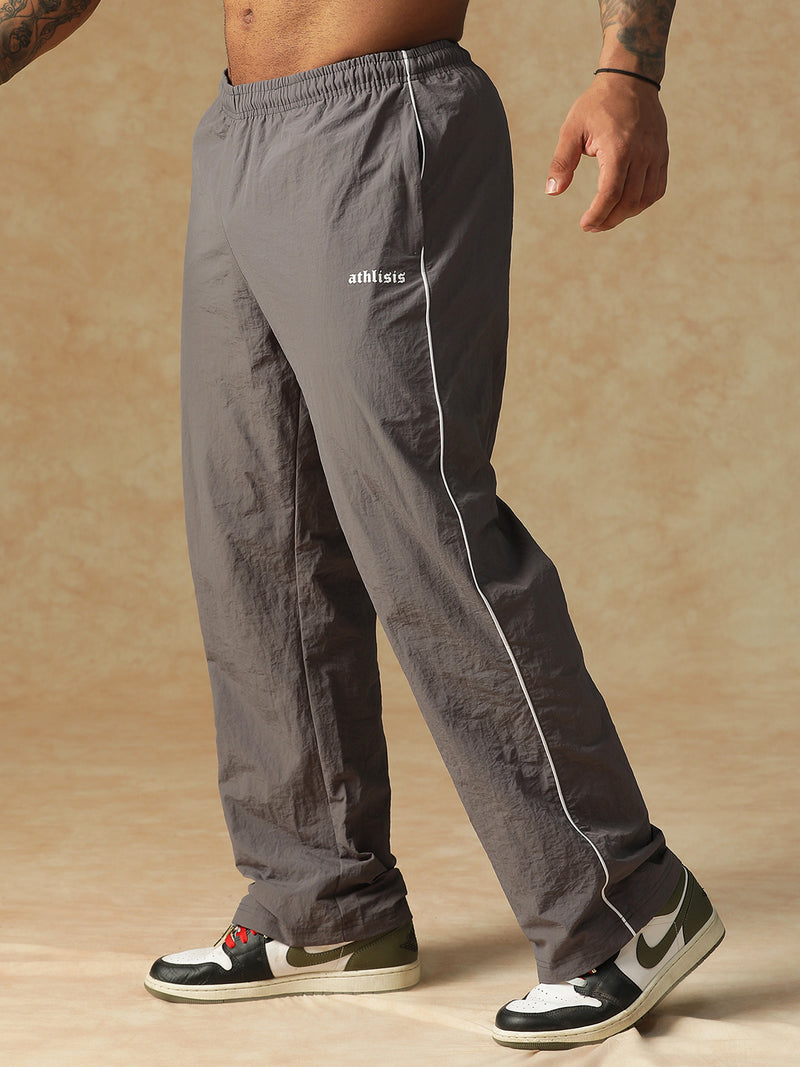 Crinkle Classic Pants Grey