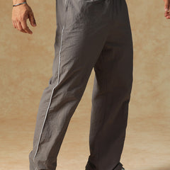 Crinkle Classic Pants Grey