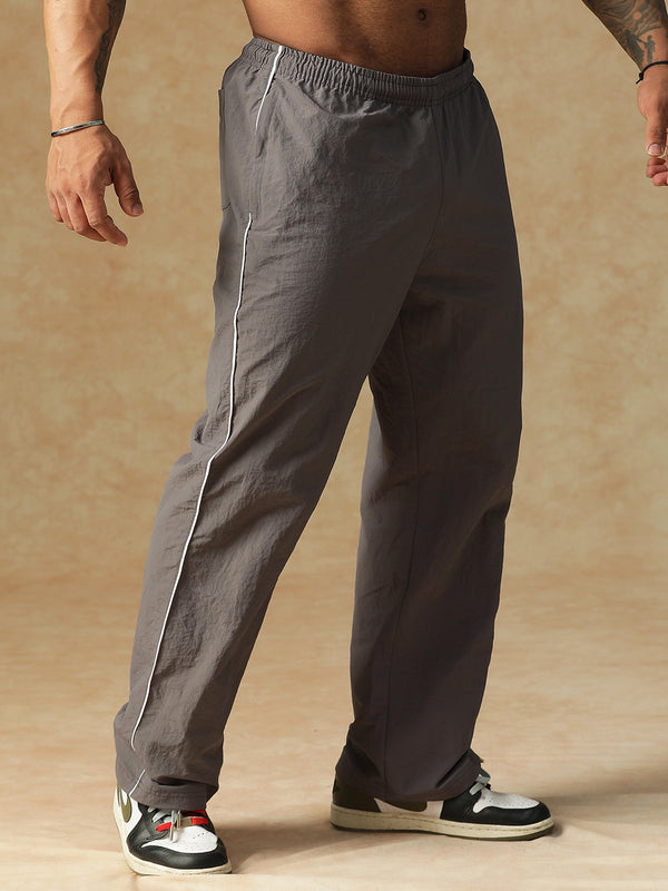 Crinkle Classic Pants Grey