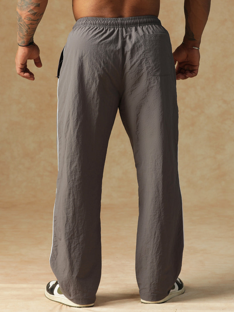Crinkle Classic Pants Grey