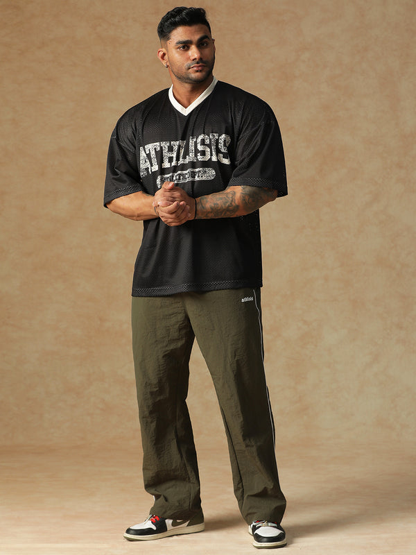 Crinkle Classic Pants Olive