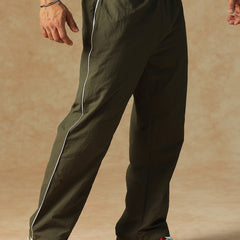 Crinkle Classic Pants Olive