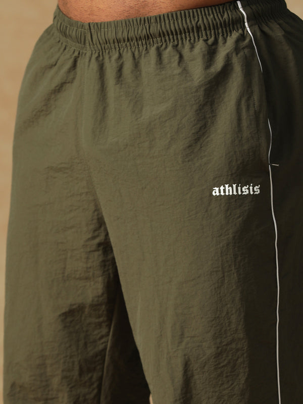 Crinkle Classic Pants Olive
