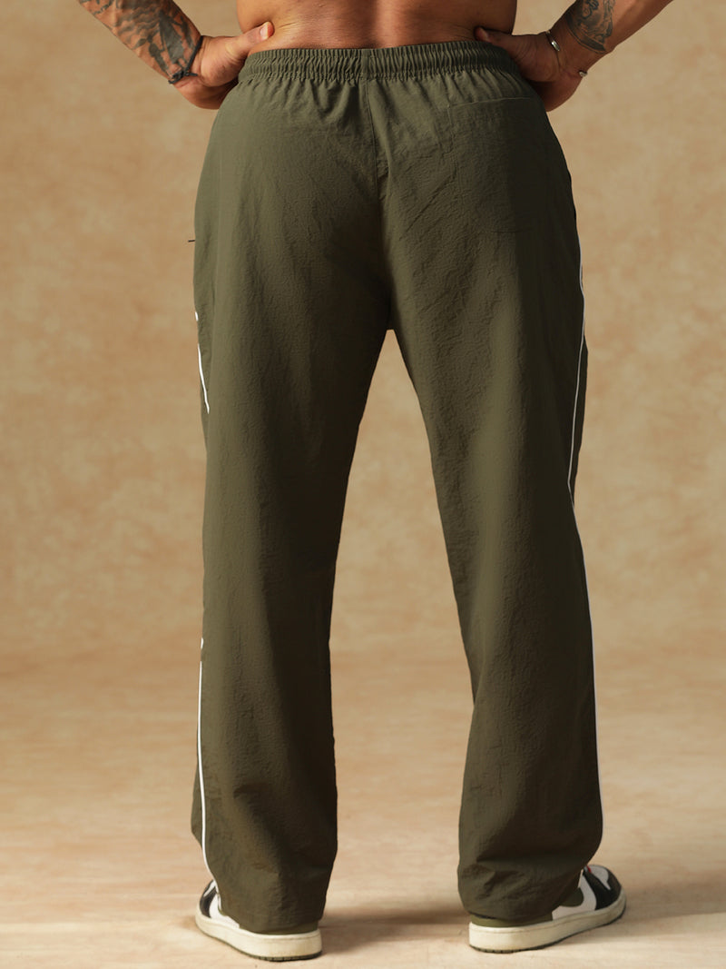 Crinkle Classic Pants Olive