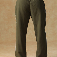 Crinkle Classic Pants Olive