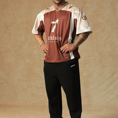 Power Mesh Jersey Brown