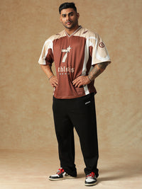 Power Mesh Jersey Brown