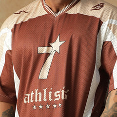 Power Mesh Jersey Brown