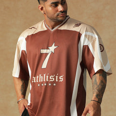 Power Mesh Jersey Brown