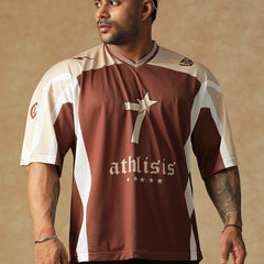 Power Mesh Jersey Brown
