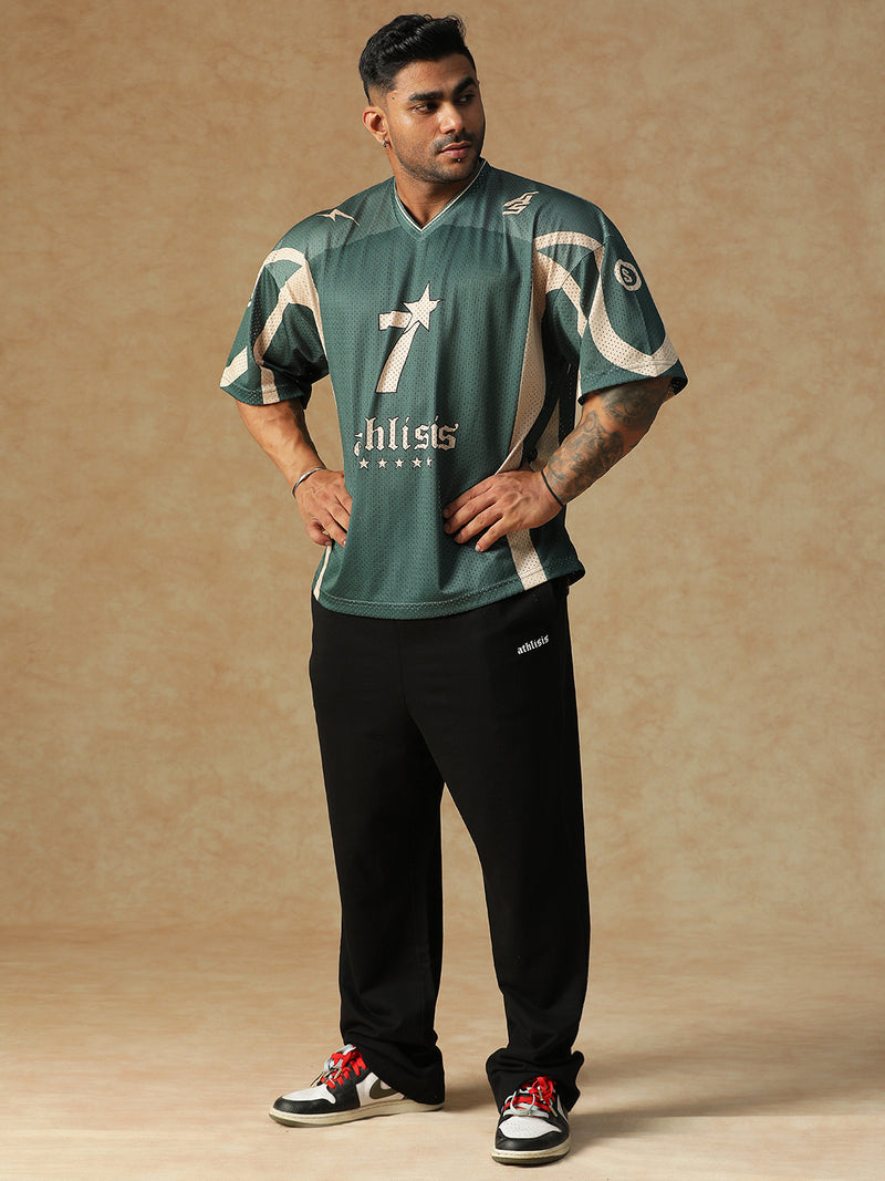 Power Mesh Jersey Green