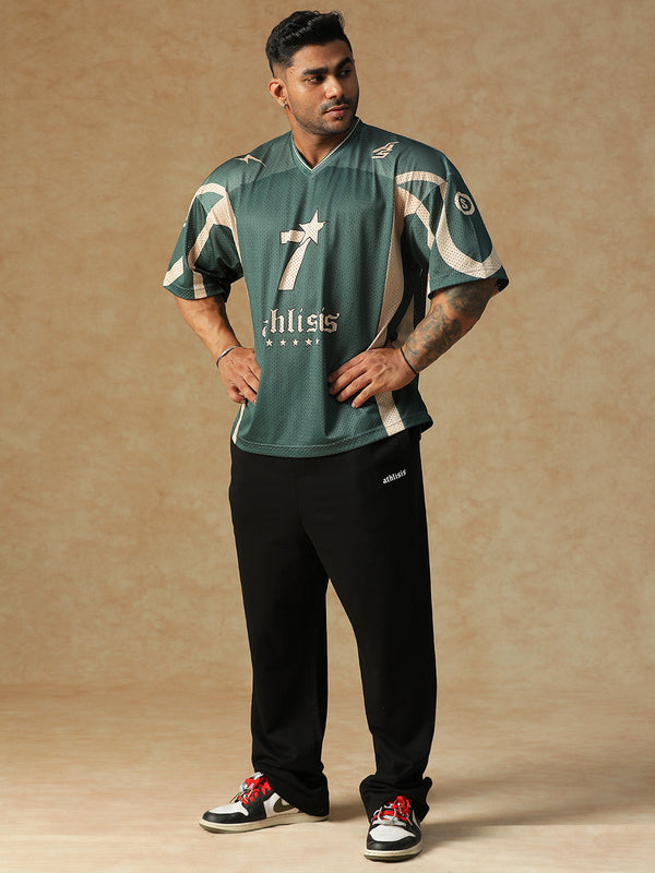 Power Mesh Jersey Green